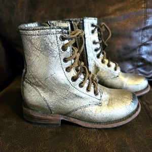 Gold Freebird Manchester boots sz 5